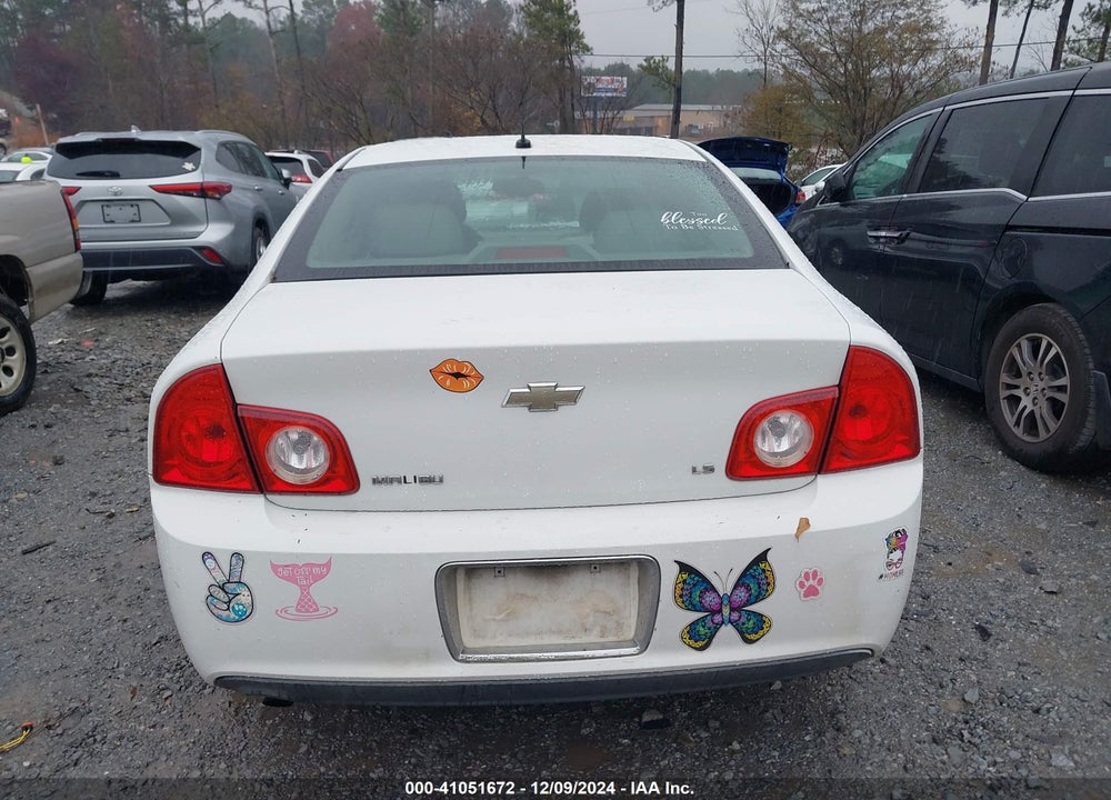2009 CHEVROLET MALIBU LS VIN: 1G1ZG57B49F126100