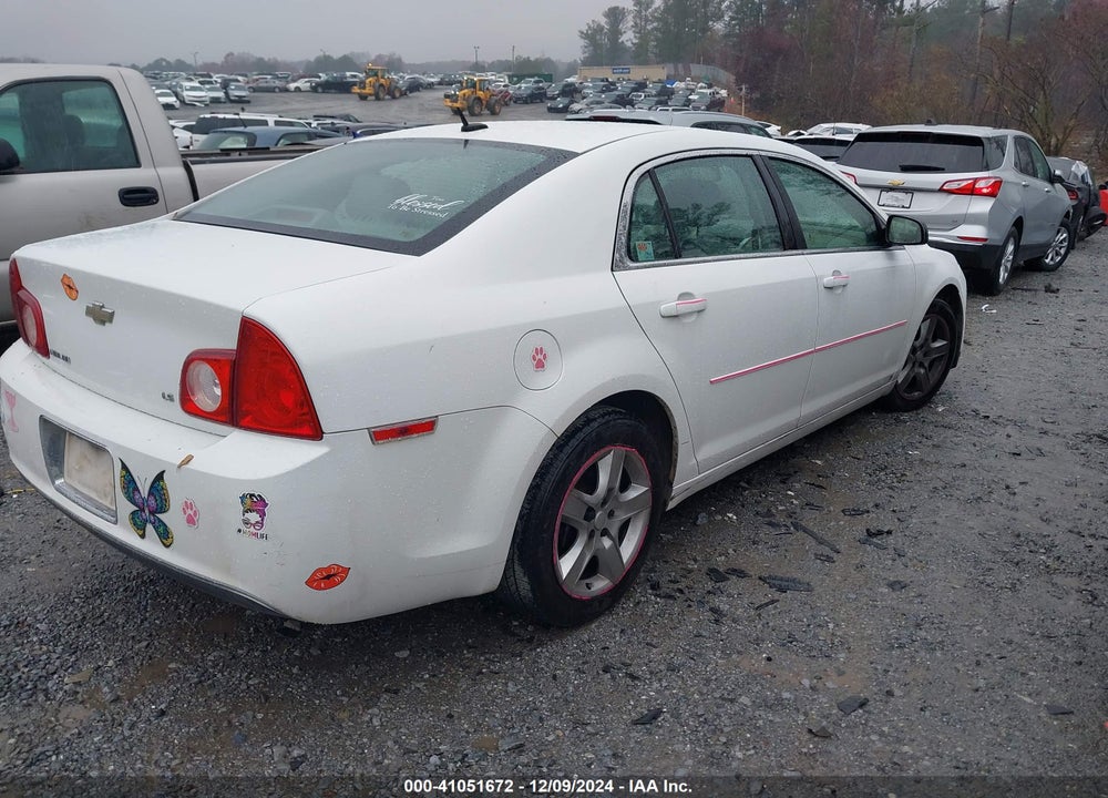 2009 CHEVROLET MALIBU LS VIN: 1G1ZG57B49F126100