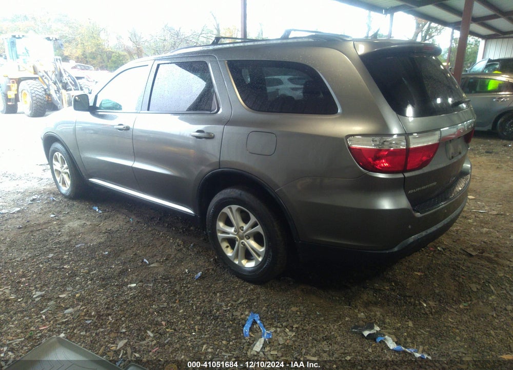 2012 DODGE DURANGO SXT VIN: 1C4RDHAG5CC257275