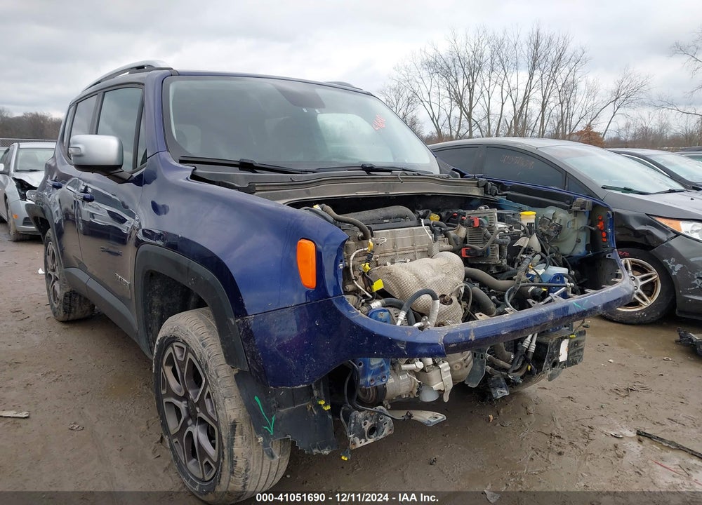 2017 JEEP RENEGADE LIMITED 4X4 VIN: ZACCJBDB9HPE70616