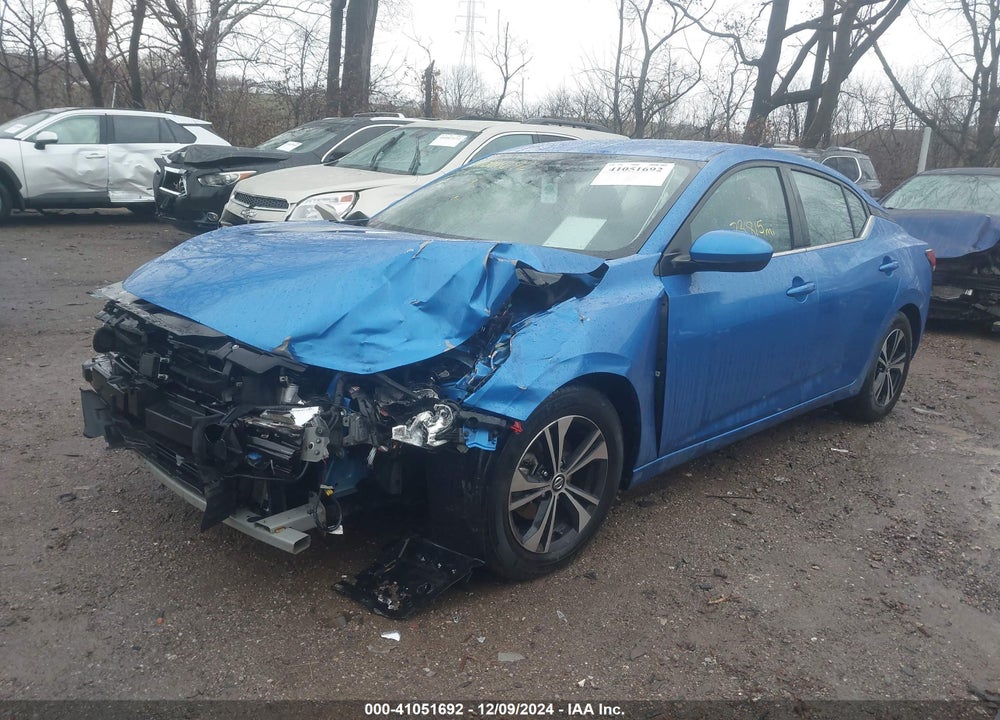 2021 NISSAN SENTRA VIN: 3N1AB8CV3MY224480