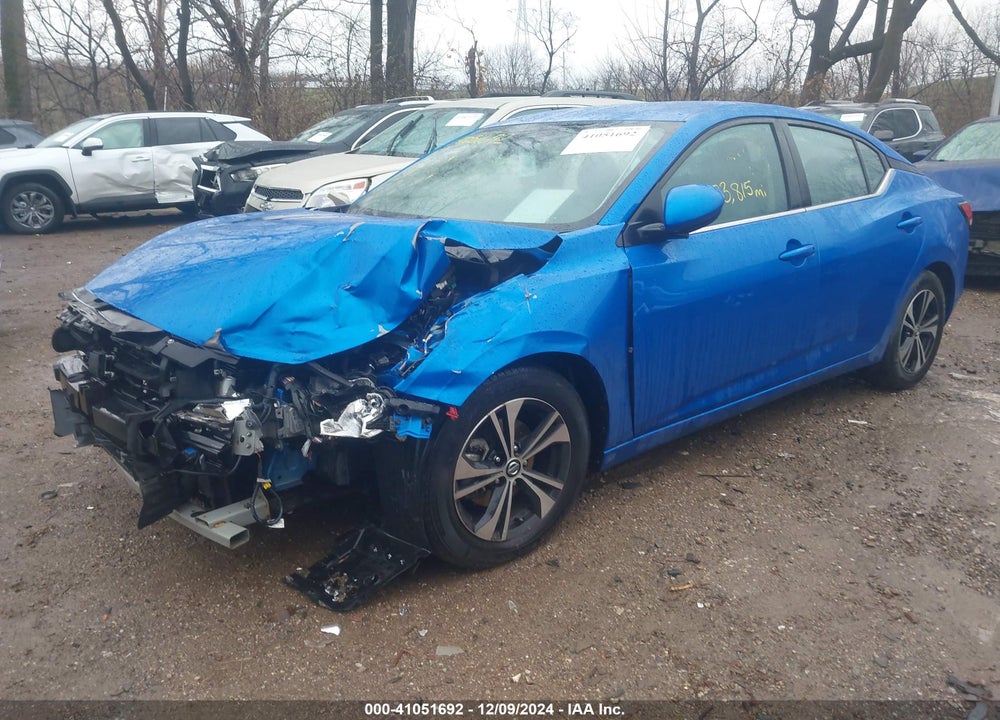 2021 NISSAN SENTRA VIN: 3N1AB8CV3MY224480