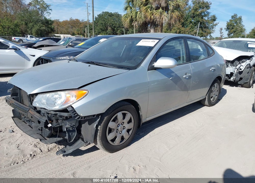 2009 HYUNDAI ELANTRA GLS VIN: KMHDU46D29U590436