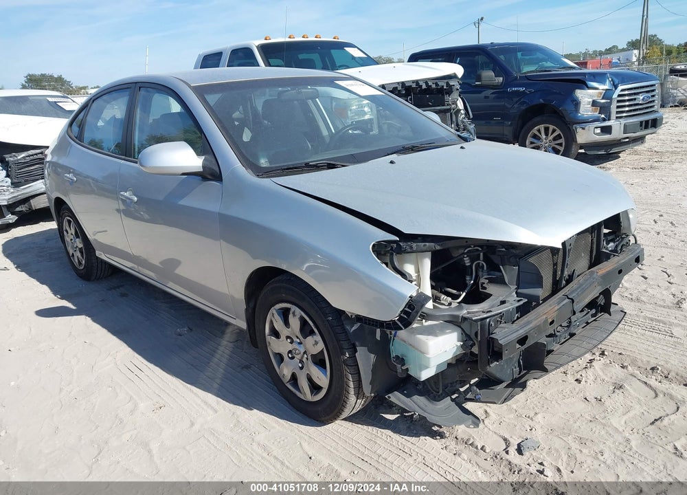 2009 HYUNDAI ELANTRA GLS VIN: KMHDU46D29U590436