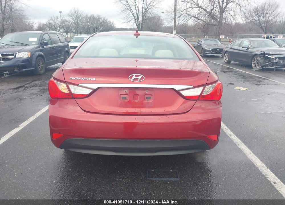 2014 HYUNDAI SONATA GLS VIN: 5NPEB4ACXEH863396