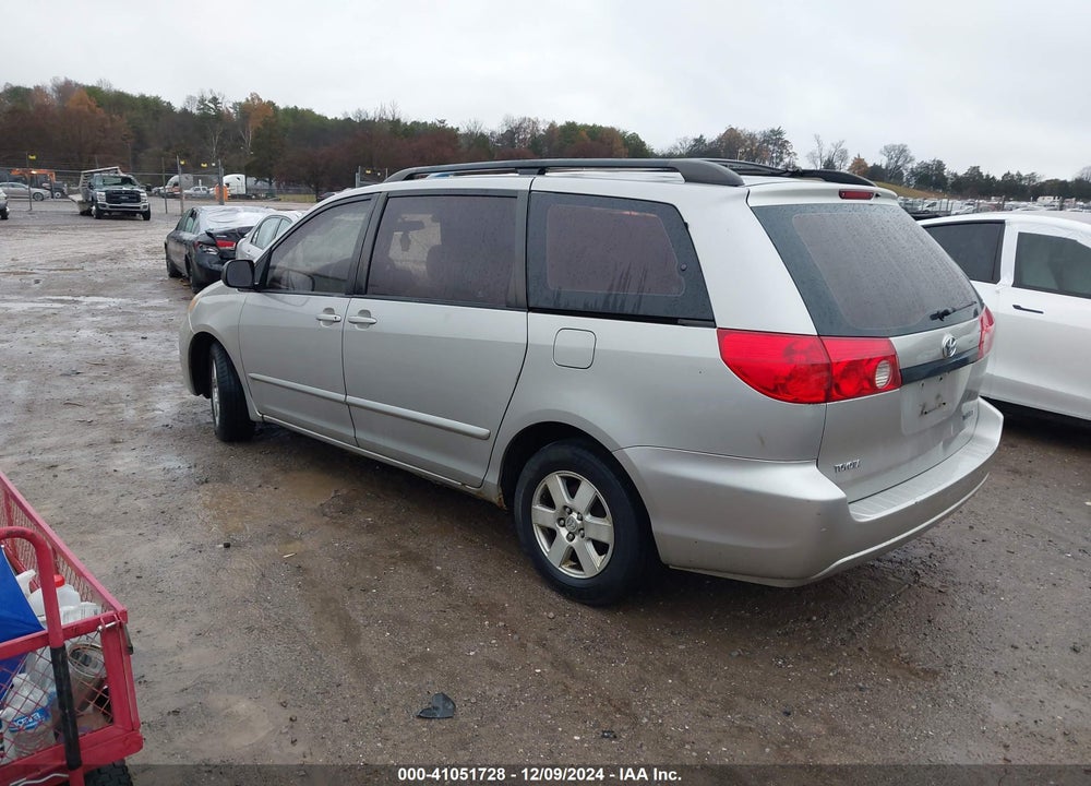 2007 TOYOTA SIENNA CE VIN: 5TDZK23C37S067055