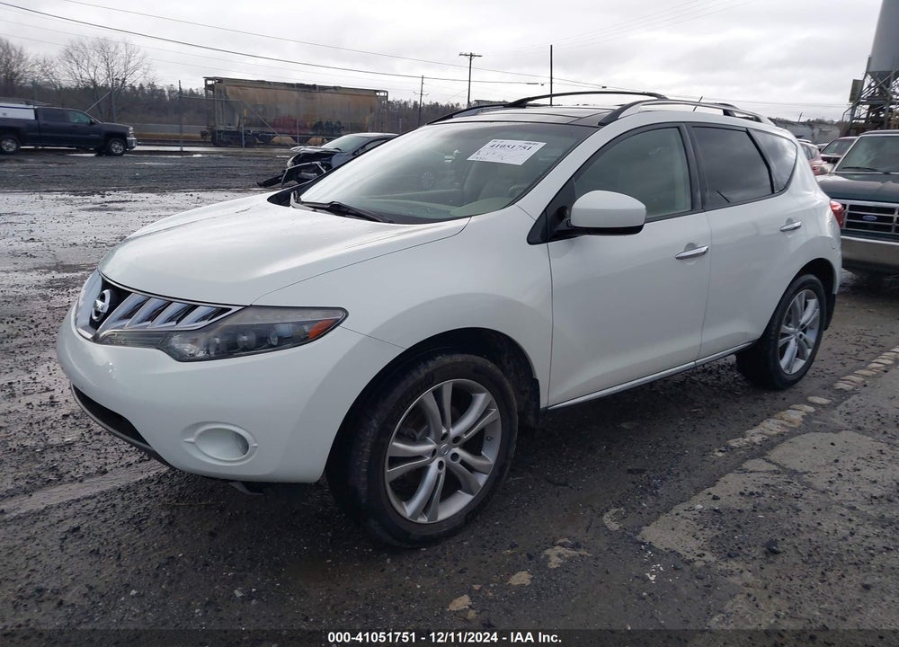 2010 NISSAN MURANO LE VIN: JN8AZ1MW7AW105202