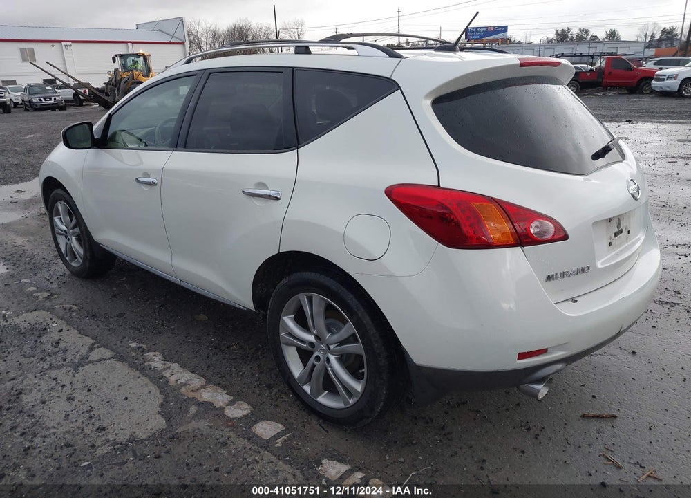 2010 NISSAN MURANO LE VIN: JN8AZ1MW7AW105202