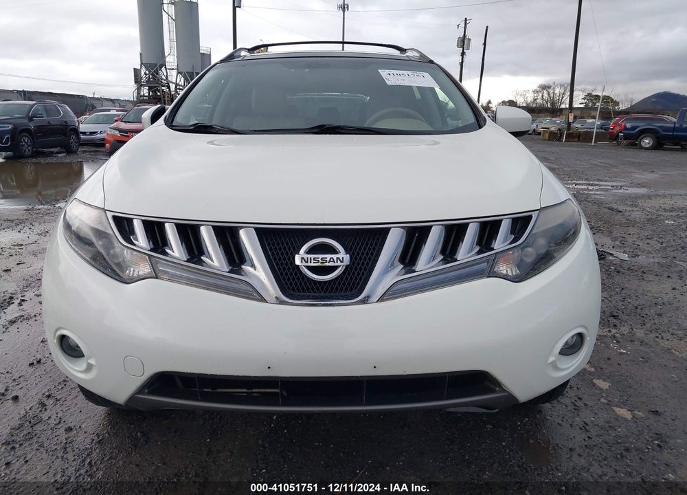 2010 NISSAN MURANO LE VIN: JN8AZ1MW7AW105202