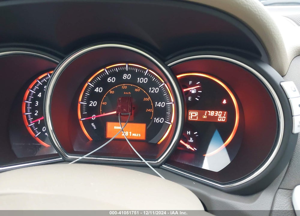 2010 NISSAN MURANO LE VIN: JN8AZ1MW7AW105202