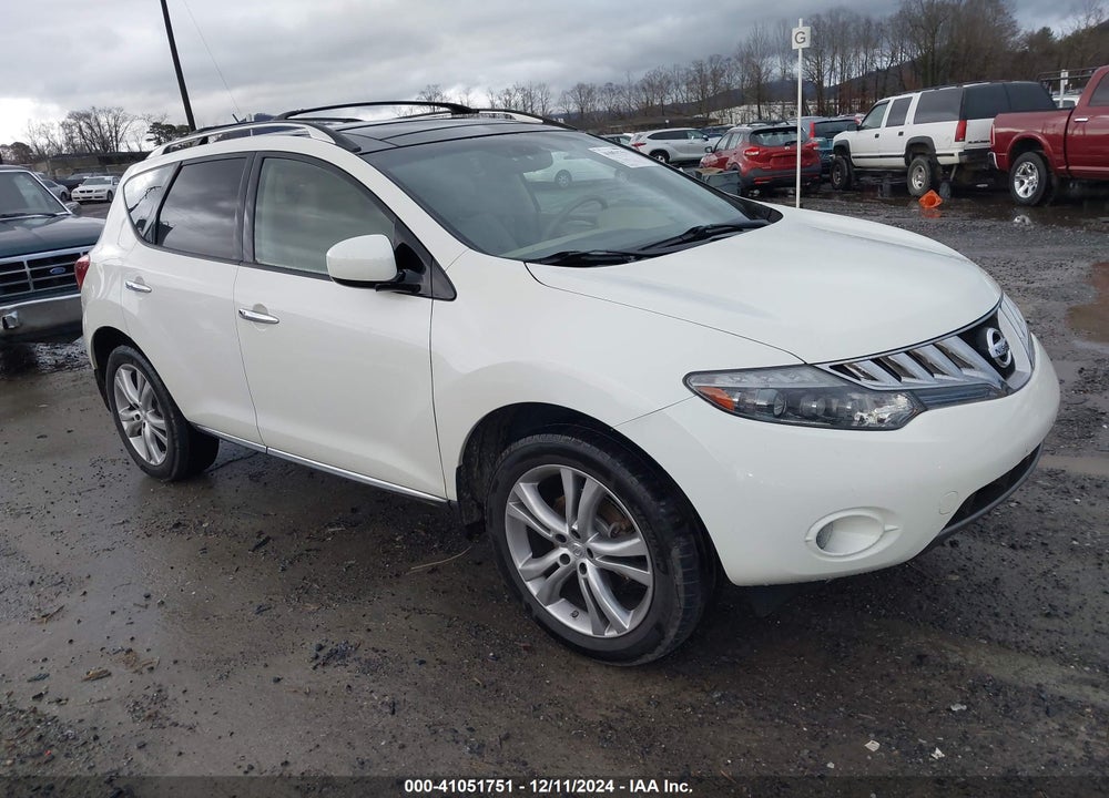 2010 NISSAN MURANO LE VIN: JN8AZ1MW7AW105202