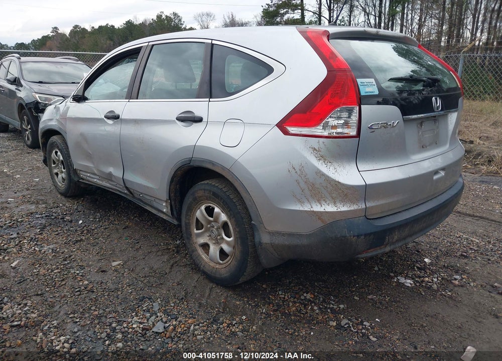 2013 HONDA CR-V LX VIN: 2HKRM3H38DH520855