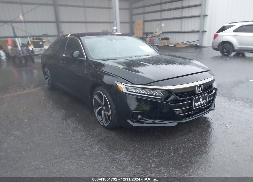 2021 HONDA ACCORD SPORT VIN: 1HGCV1F34MA106863