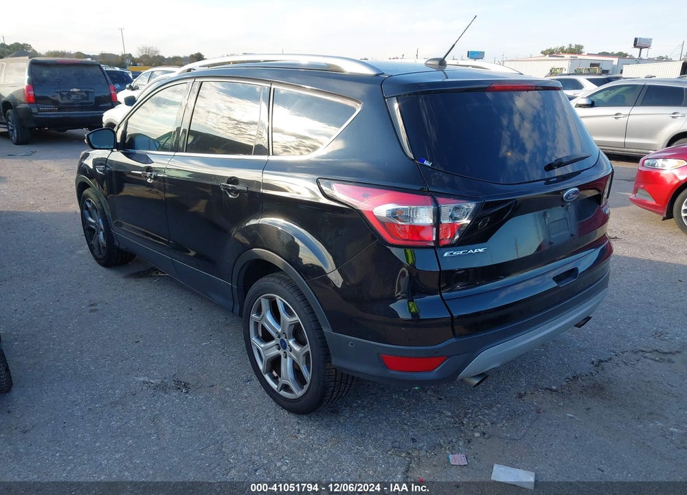 2017 FORD ESCAPE TITANIUM VIN: 1FMCU0J90HUE93743