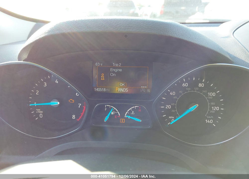 2017 FORD ESCAPE TITANIUM VIN: 1FMCU0J90HUE93743