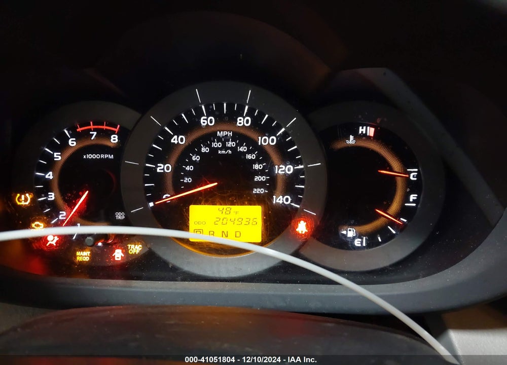 2012 TOYOTA RAV4 VIN: 2T3BF4DV7CW207425