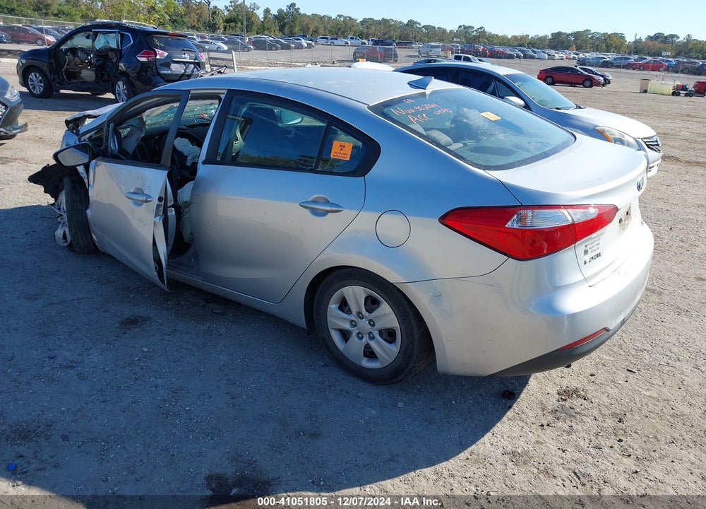 2015 KIA FORTE VIN: KNAFX4A69F5313539