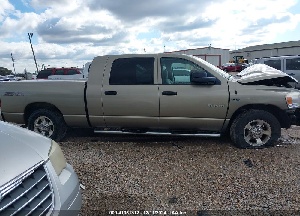 2008 DODGE RAM 1500 SXT/SLT VIN: 3D7KR19D58G101400