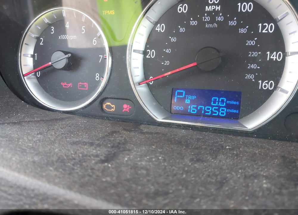 2010 HYUNDAI SONATA VIN: 5NPET4AC3AH649468