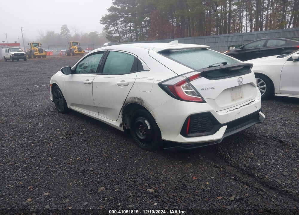 2017 HONDA CIVIC EX VIN: SHHFK7H53HU408890