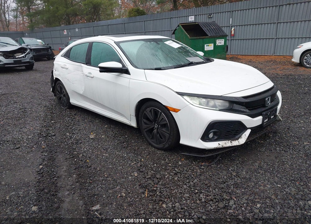 2017 HONDA CIVIC EX VIN: SHHFK7H53HU408890