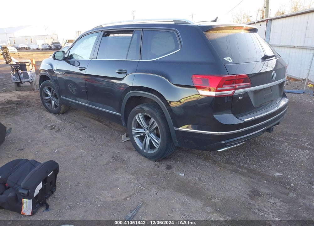 2019 VOLKSWAGEN ATLAS 3.6L V6 SE W/TECHNOLOGY R-LINE VIN: 1V2XR2CA4KC622850