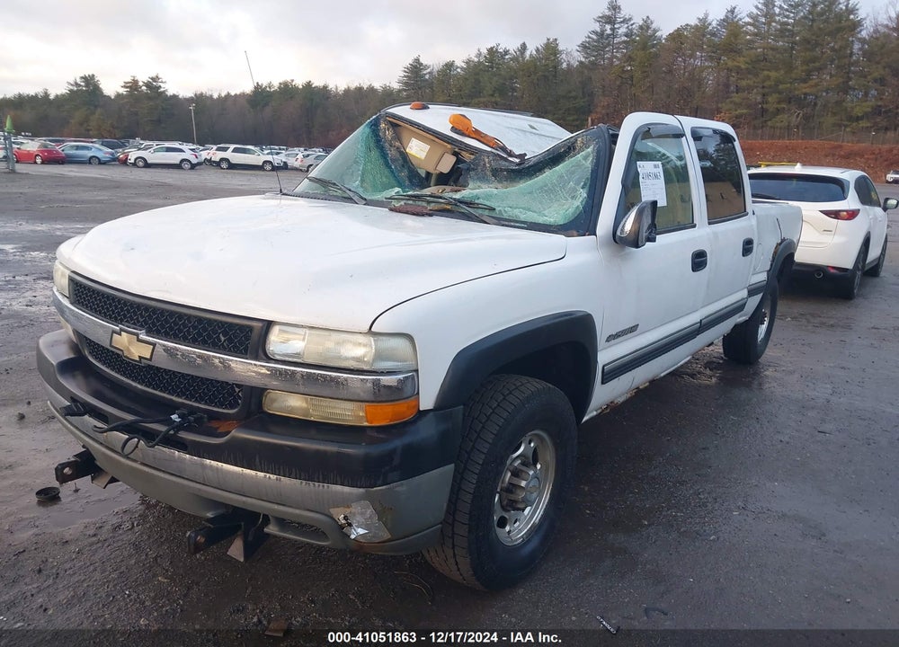 2002 CHEVROLET SILVERADO 2500HD LT VIN: 1GCHK23U92F192851