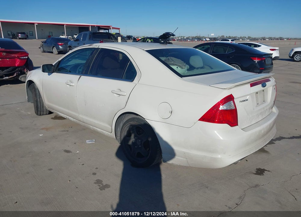 2011 FORD FUSION SE VIN: 3FAHP0HG2BR328089