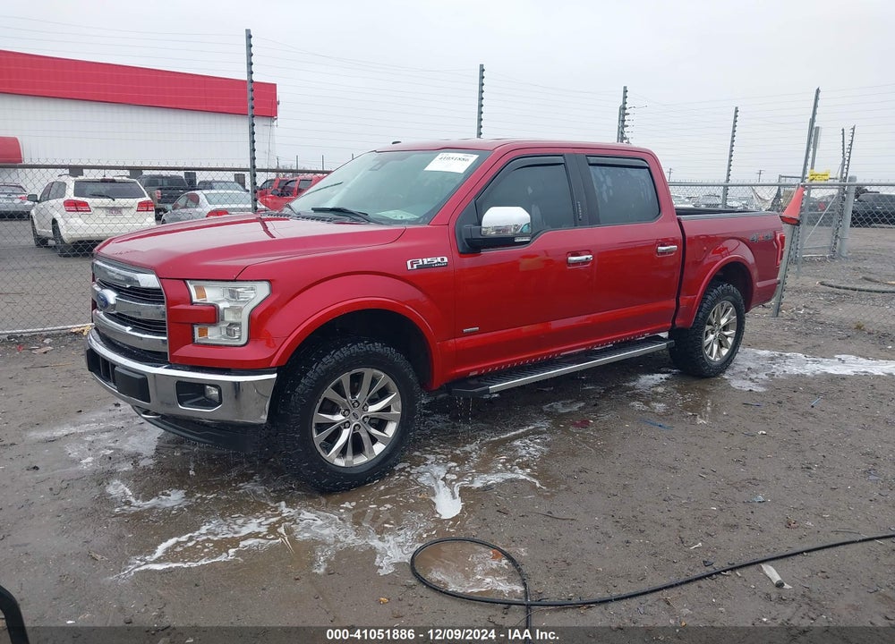 2017 FORD F-150 LARIAT VIN: 1FTEW1EG2HKD85870