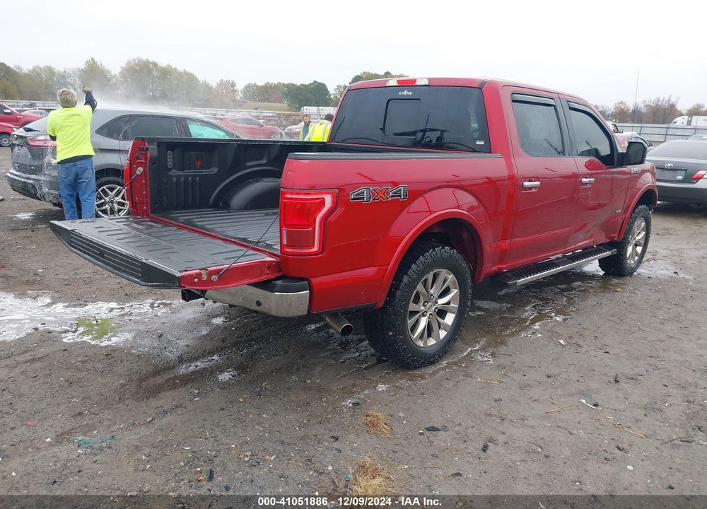 2017 FORD F-150 LARIAT VIN: 1FTEW1EG2HKD85870