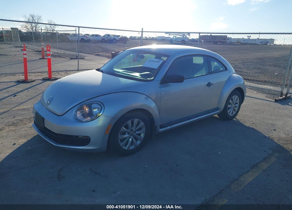 2014 VOLKSWAGEN BEETLE 1.8T ENTRY VIN: 3VWF17AT8EM640628