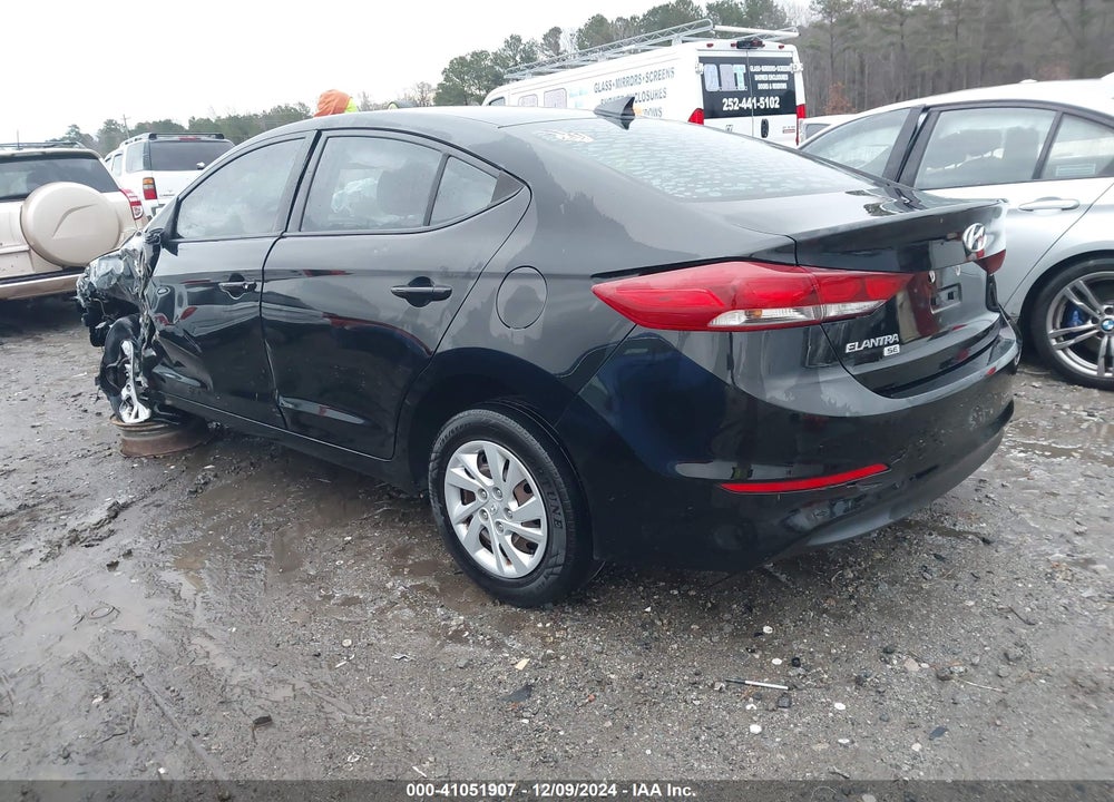 2017 HYUNDAI ELANTRA SE VIN: 5NPD74LF1HH175103