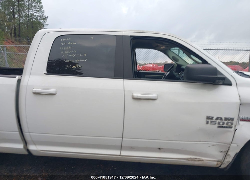 2020 RAM 1500 CLASSIC SLT 4X2 6'4 BOX VIN: 1C6RR6TT4LS110880