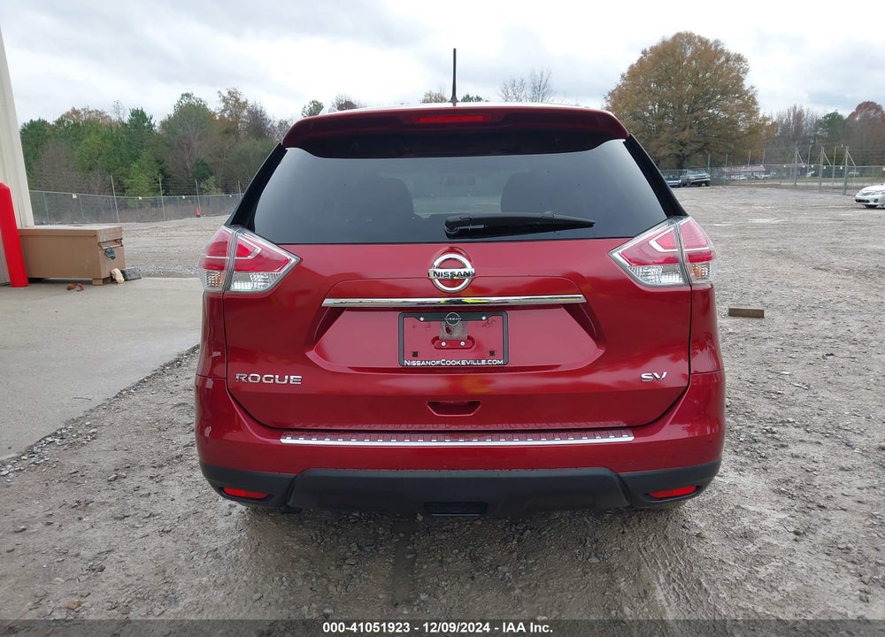 2016 NISSAN ROGUE SV VIN: JN8AT2MT5GW005959