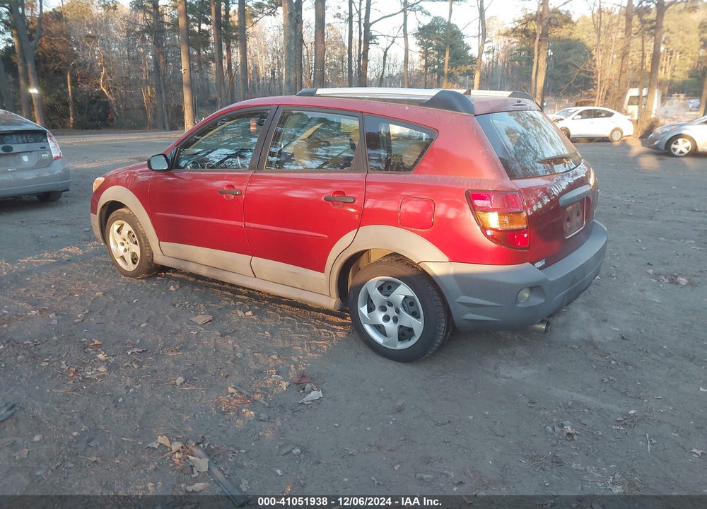 2008 PONTIAC VIBE VIN: 5Y2SL65848Z421437