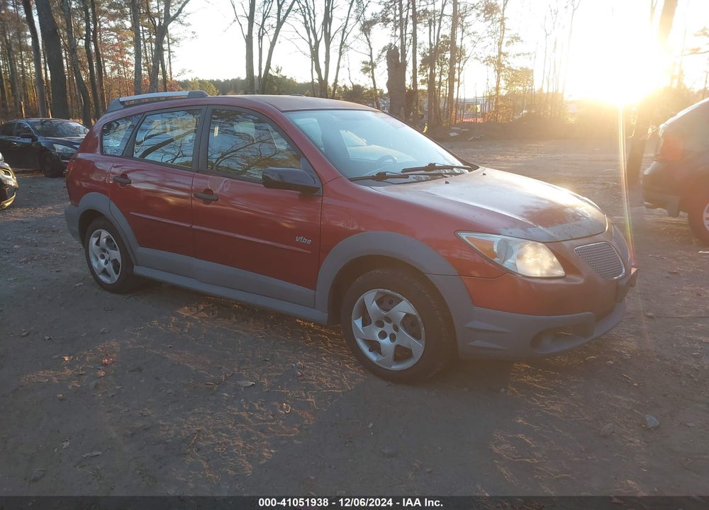 2008 PONTIAC VIBE VIN: 5Y2SL65848Z421437