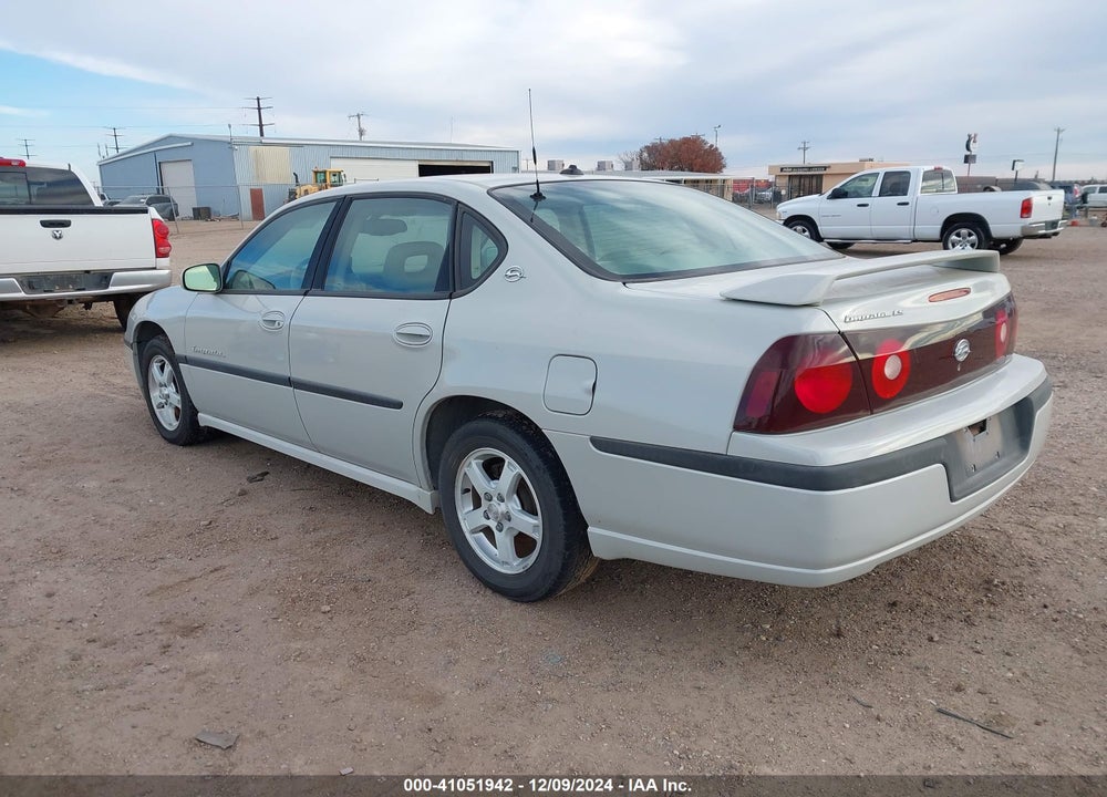 2003 CHEVROLET IMPALA LS VIN: 2G1WH55K539235121