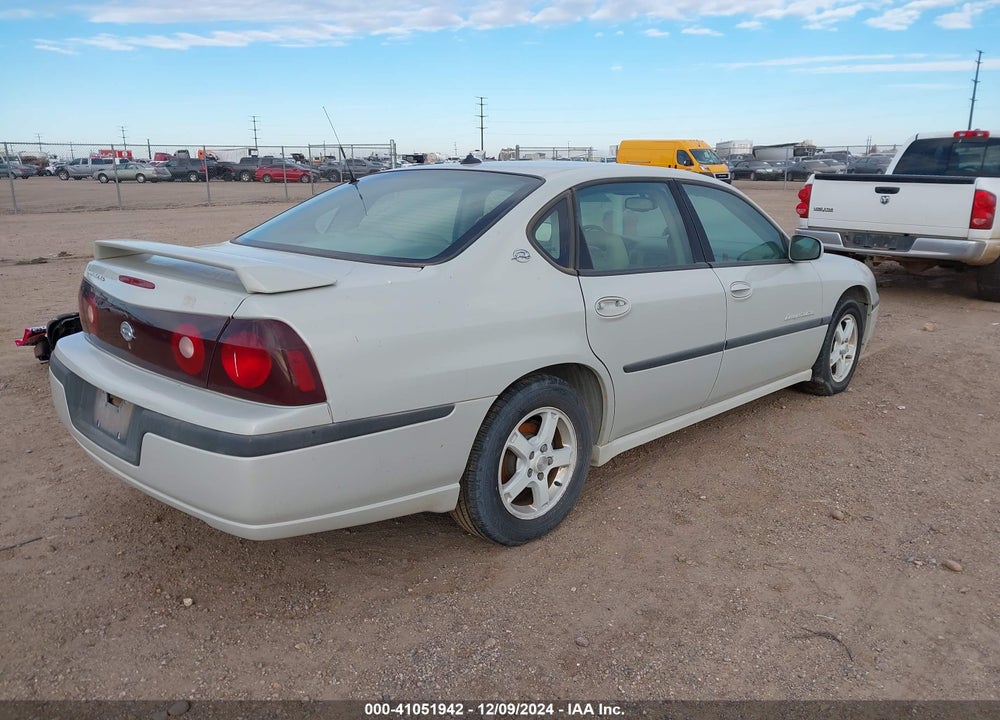 2003 CHEVROLET IMPALA LS VIN: 2G1WH55K539235121