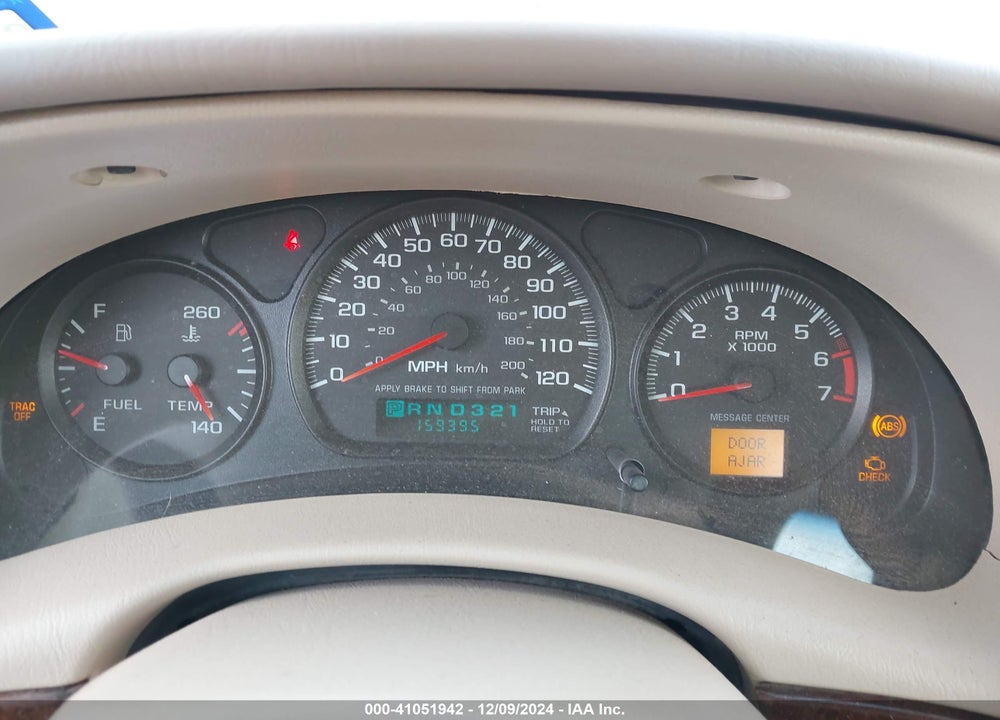 2003 CHEVROLET IMPALA LS VIN: 2G1WH55K539235121