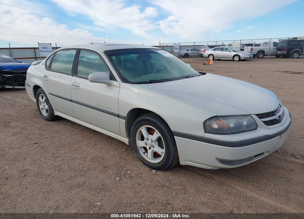 2003 CHEVROLET IMPALA LS VIN: 2G1WH55K539235121