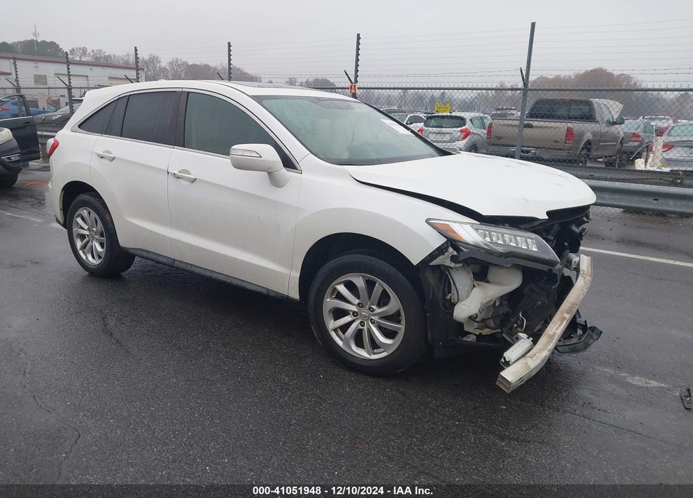 2017 ACURA RDX TECHNOLOGY   WATCH PLUS PACKAGES/W/TECHNOLOGY PACKAGE VIN: 5J8TB4H55HL017709