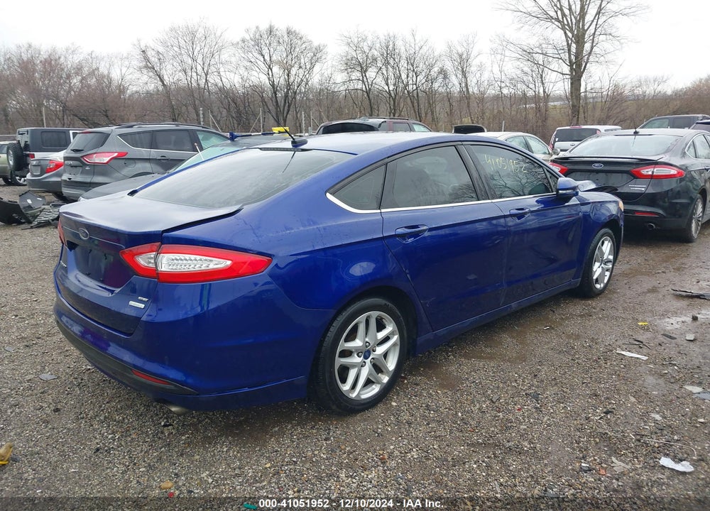 2014 FORD FUSION SE VIN: 1FA6P0HD1E5400422