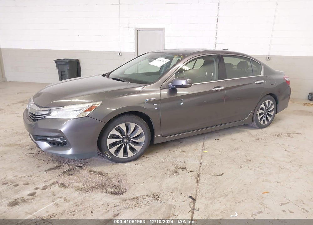 2017 HONDA ACCORD HYBRID TOURING VIN: JHMCR6F78HC016403