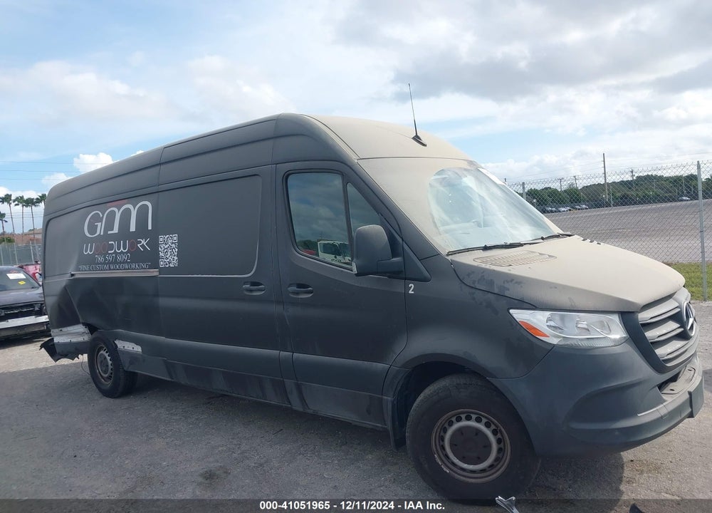 2022 MERCEDES-BENZ SPRINTER 2500 HIGH ROOF I4 VIN: W1Y40CHY7NT090035