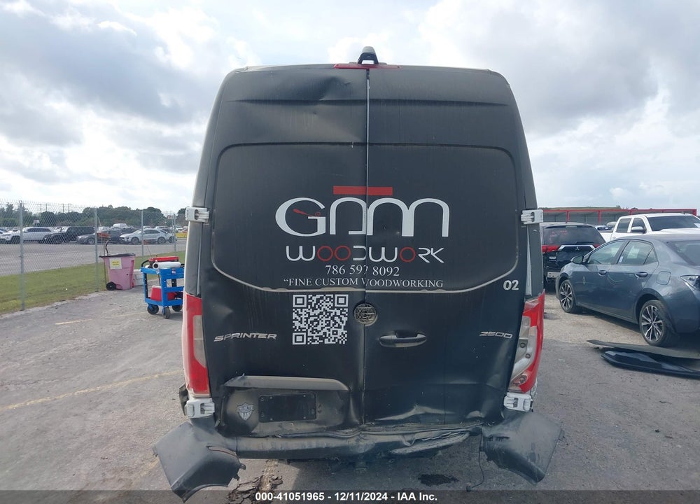 2022 MERCEDES-BENZ SPRINTER 2500 HIGH ROOF I4 VIN: W1Y40CHY7NT090035