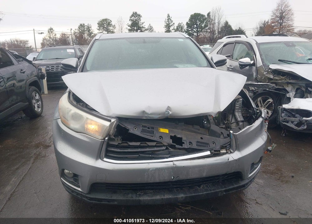 2016 TOYOTA HIGHLANDER XLE V6 VIN: 5TDKKRFH7GS178600