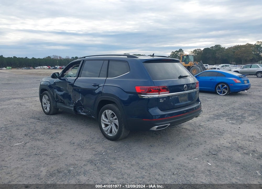2021 VOLKSWAGEN ATLAS 3.6L V6 SE W/TECHNOLOGY VIN: 1V2KR2CA2MC603422