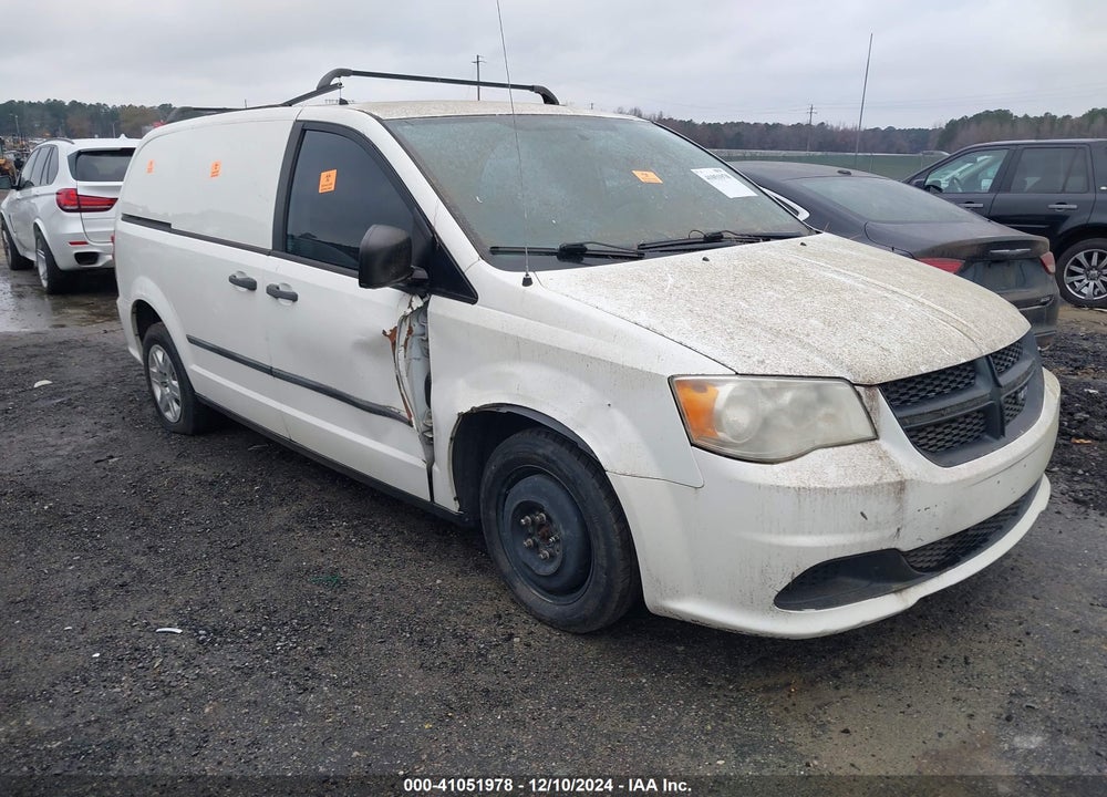 2013 RAM CARGO TRADESMAN VIN: 2C4JRGAG0DR694358