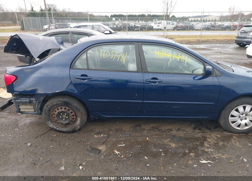 2003 TOYOTA COROLLA LE VIN: 1NXBR38E23Z098960