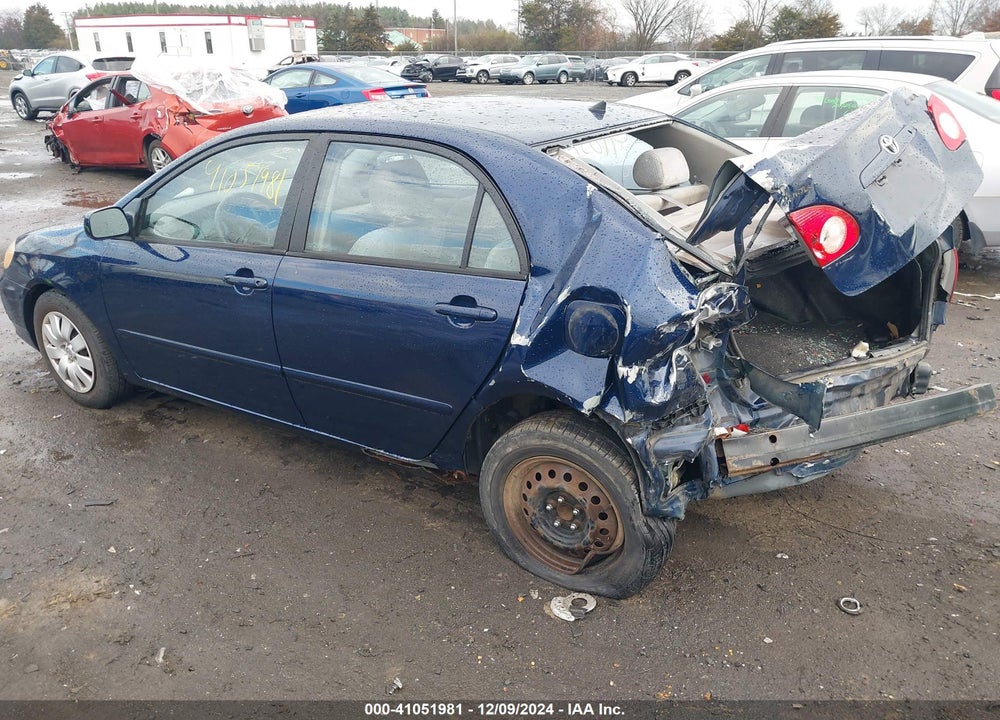 2003 TOYOTA COROLLA LE VIN: 1NXBR38E23Z098960